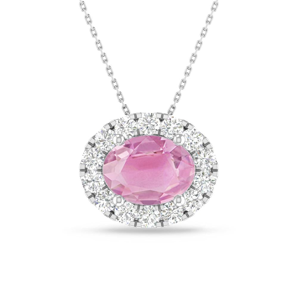 White Gold - Pink Tourmaline