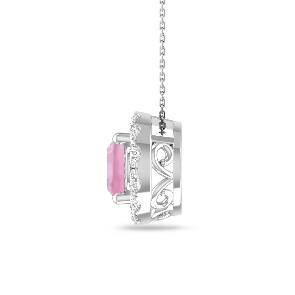 White Gold - Pink Tourmaline