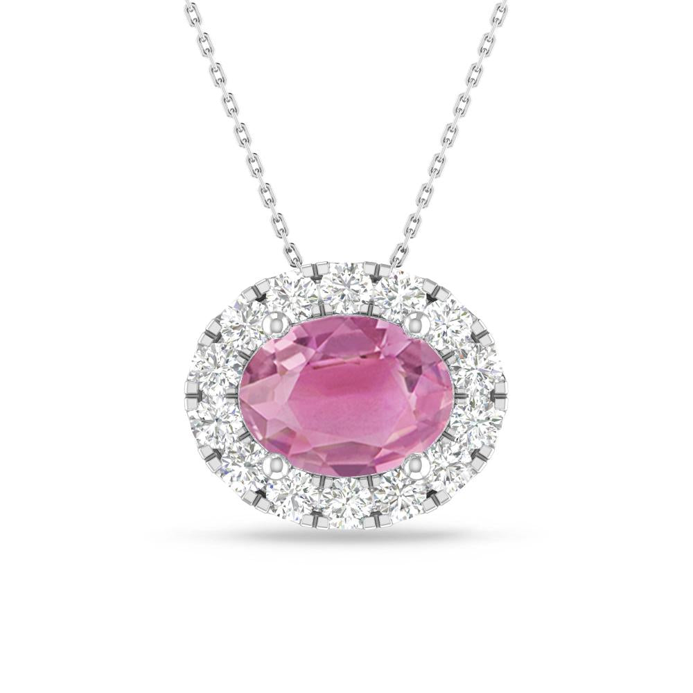 White Gold - Pink Tourmaline