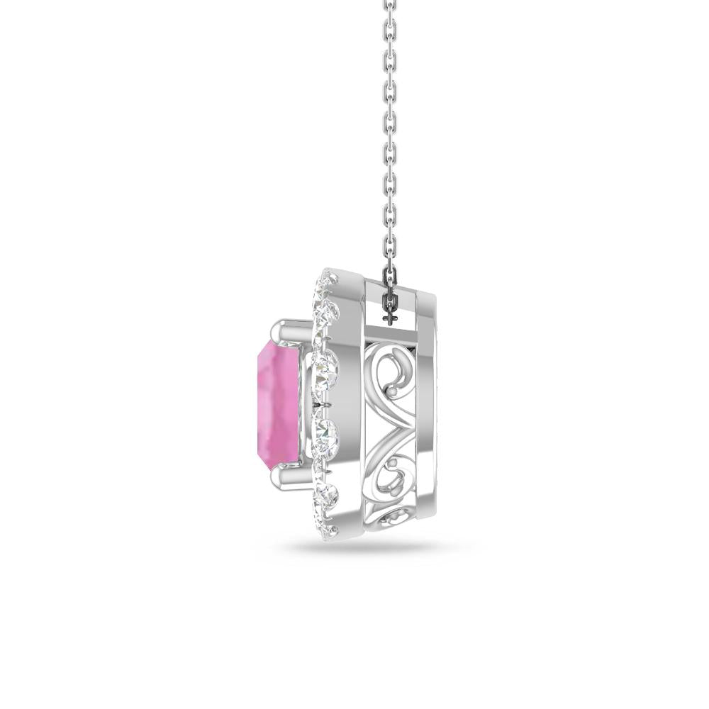 White Gold - Pink Tourmaline