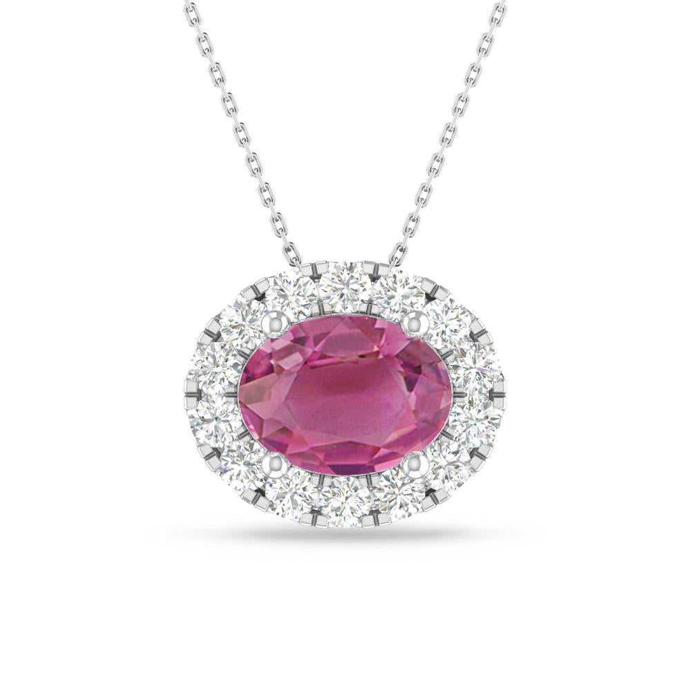 White Gold - Pink Tourmaline