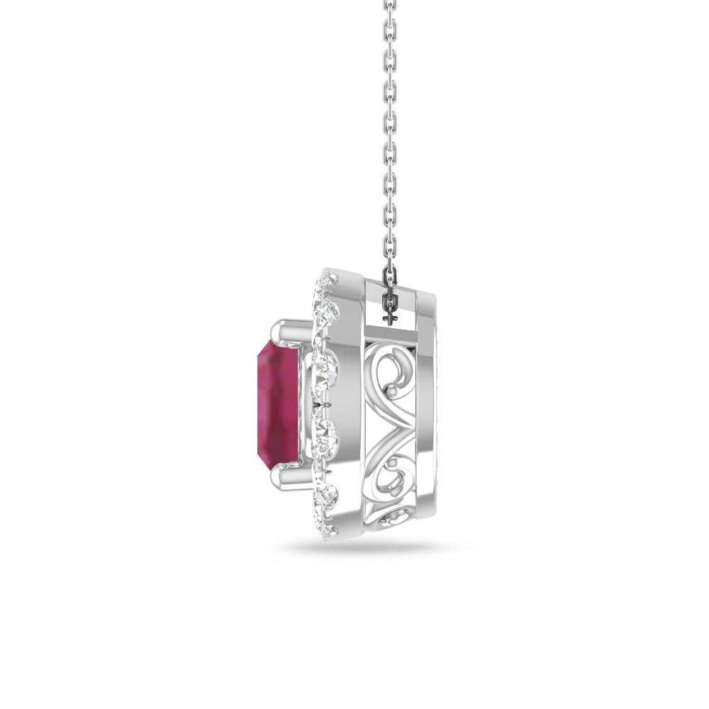 White Gold - Pink Tourmaline