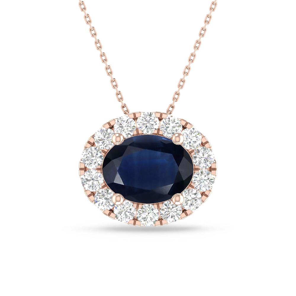 Rose Gold - Sapphire