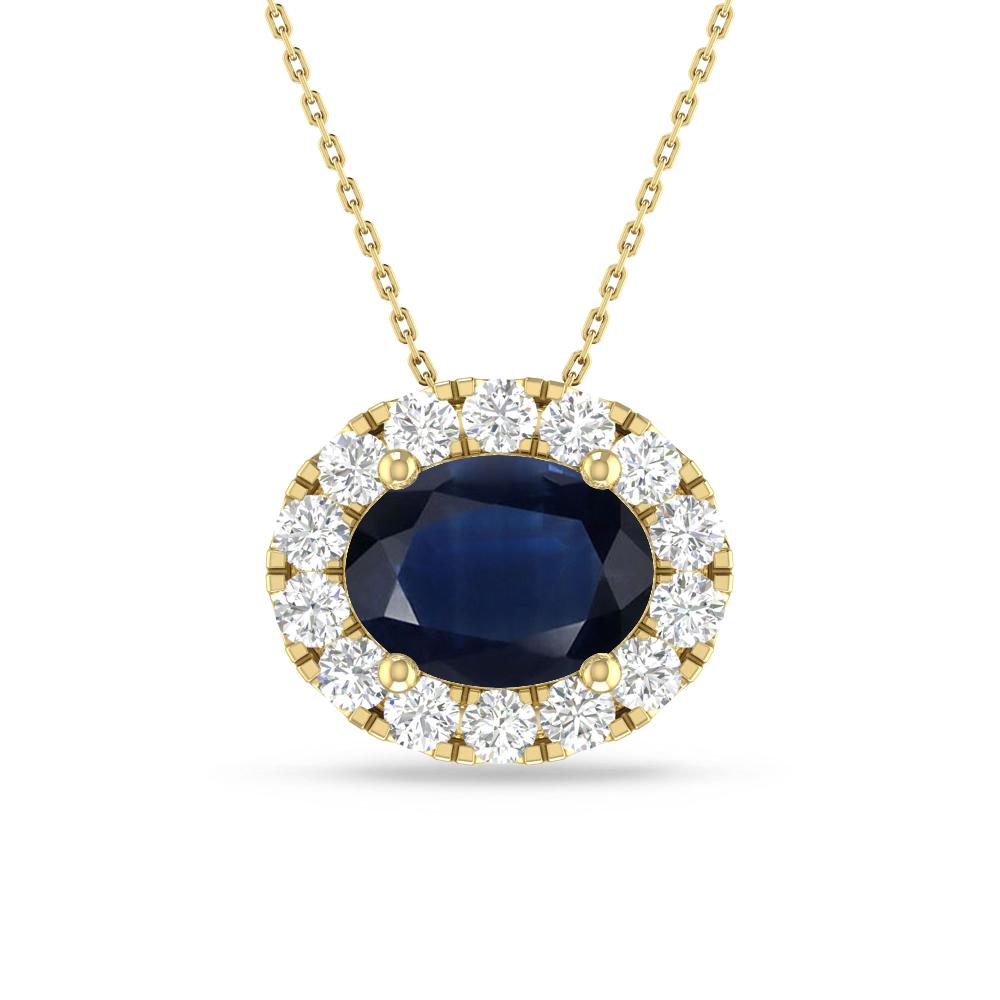 Yellow Gold - Sapphire