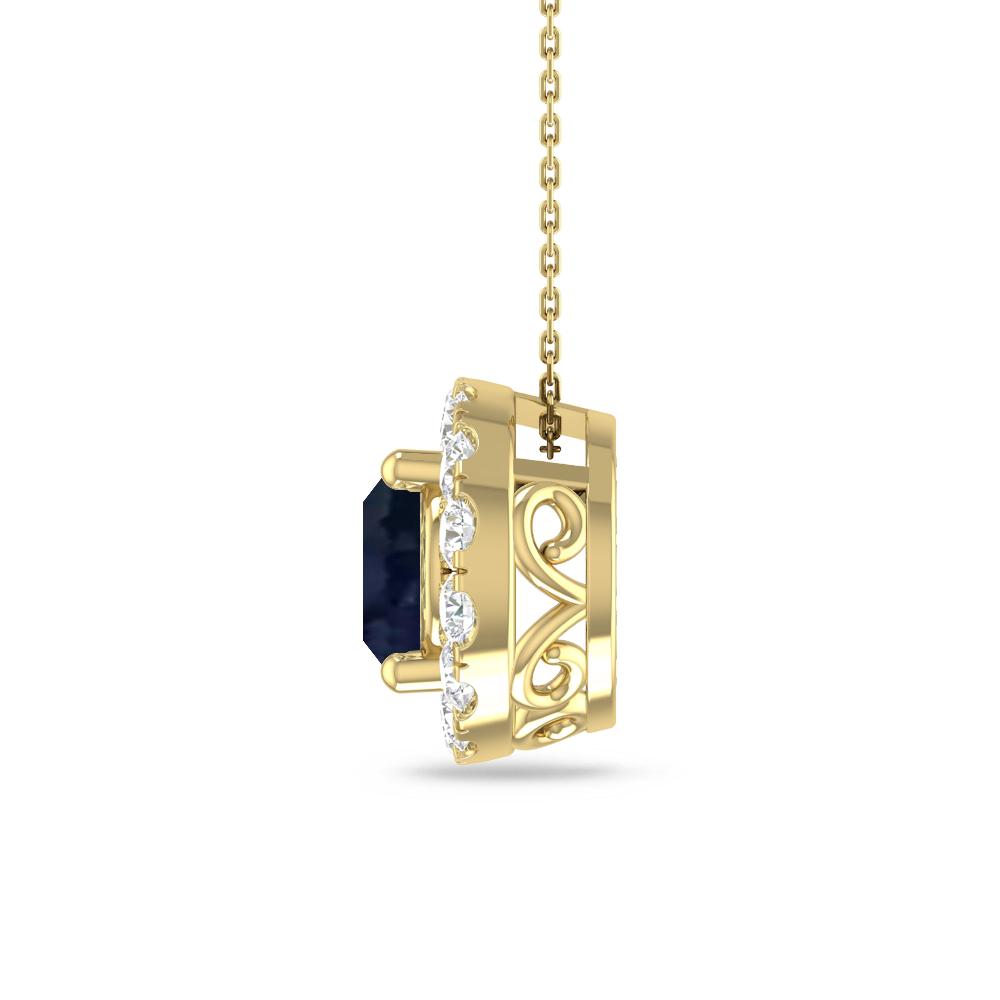 Yellow Gold - Sapphire