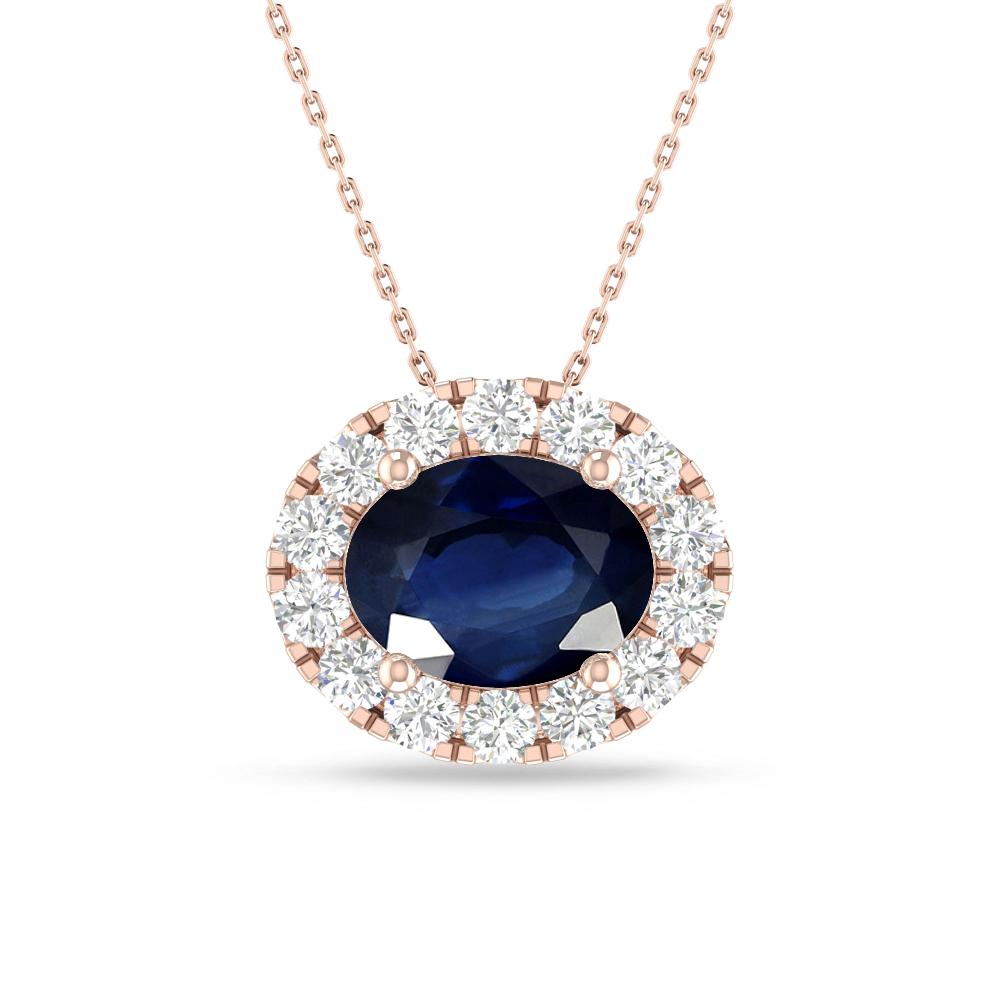 Rose Gold - Sapphire