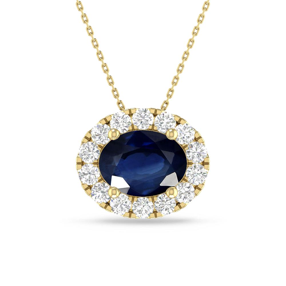 Yellow Gold - Sapphire
