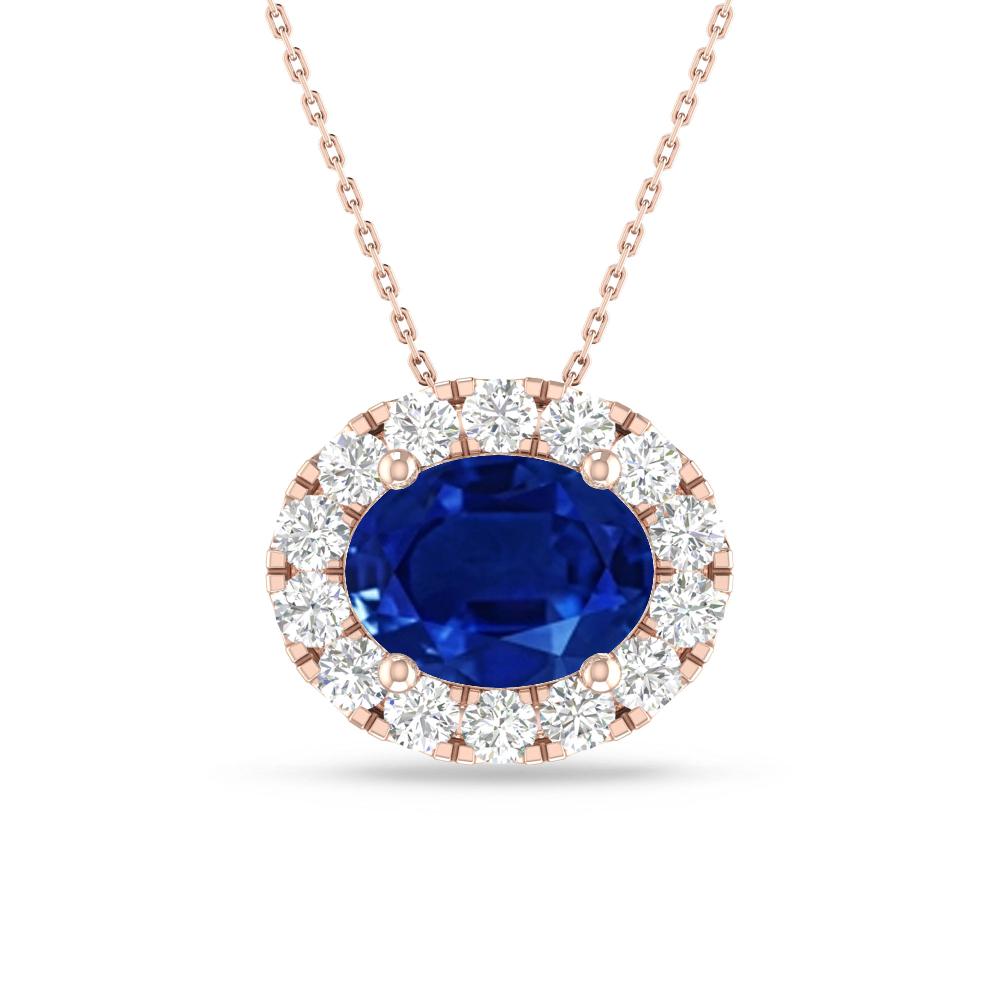 Rose Gold - Sapphire