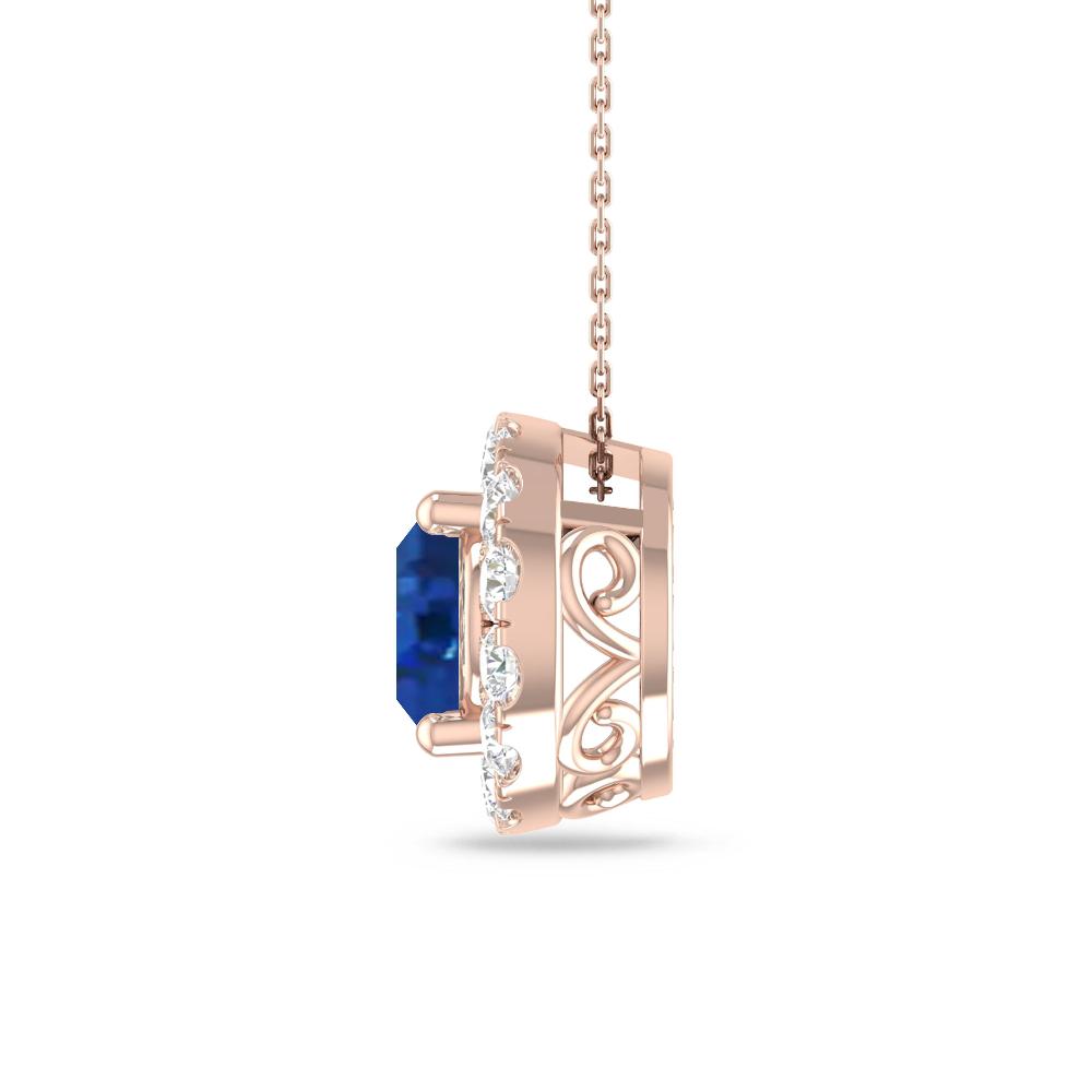 Rose Gold - Sapphire