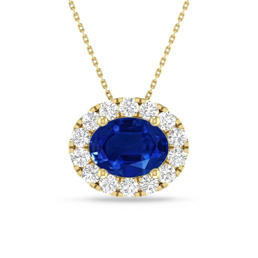 Yellow Gold - Sapphire