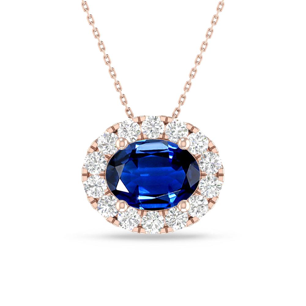 Rose Gold - Sapphire