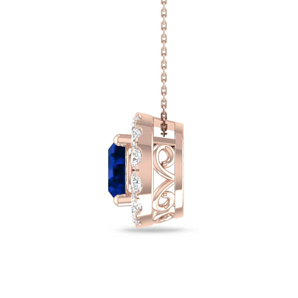 Rose Gold - Sapphire