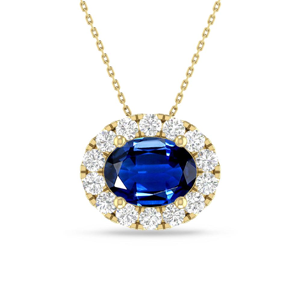 Yellow Gold - Sapphire