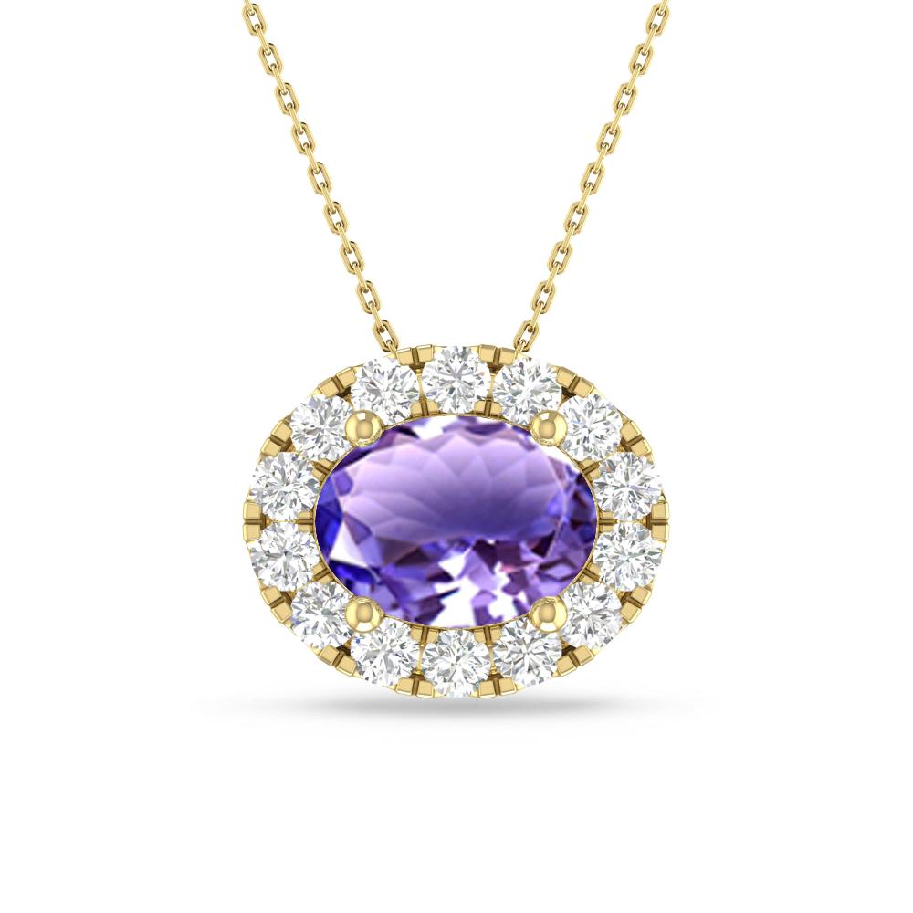 Yellow Gold - Tanzanite