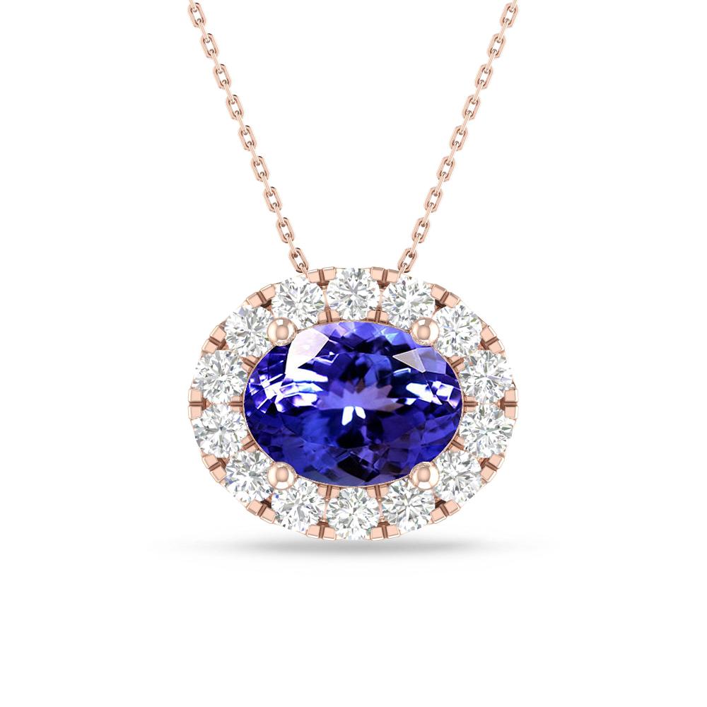 Rose Gold - Tanzanite