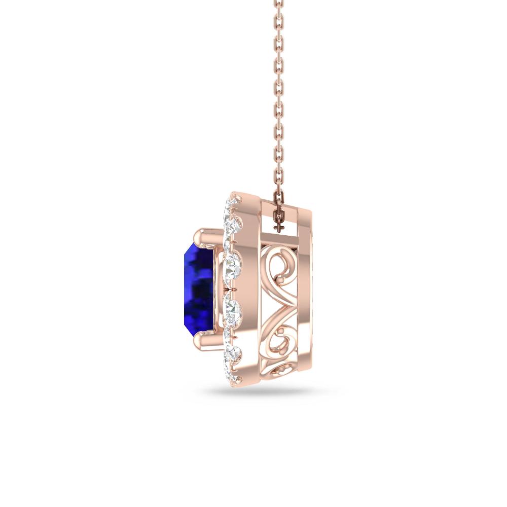 Rose Gold - Tanzanite