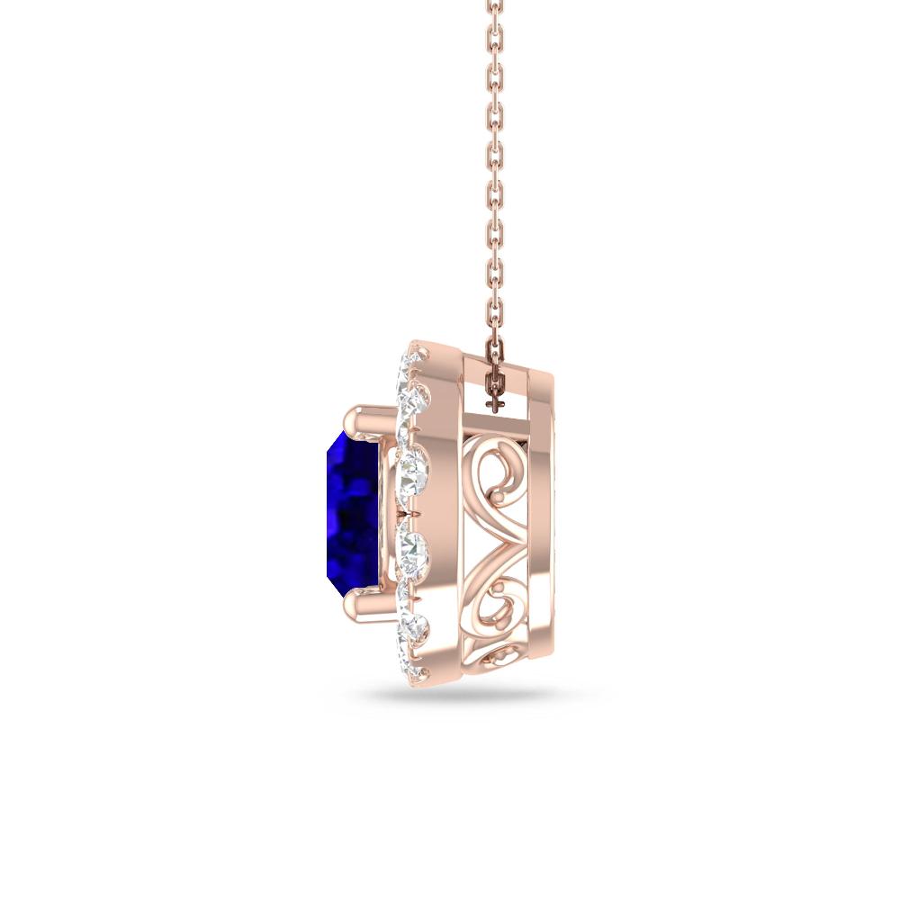 Rose Gold - Tanzanite