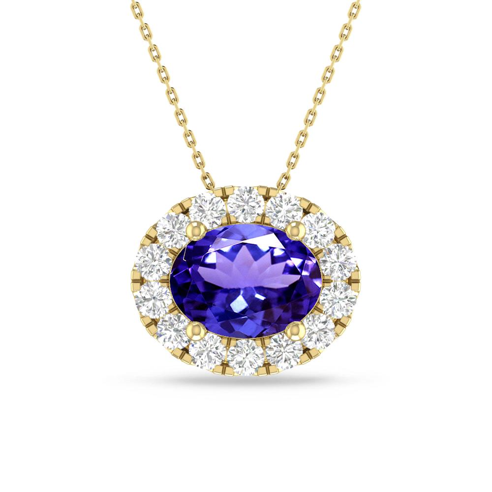 Yellow Gold - Tanzanite