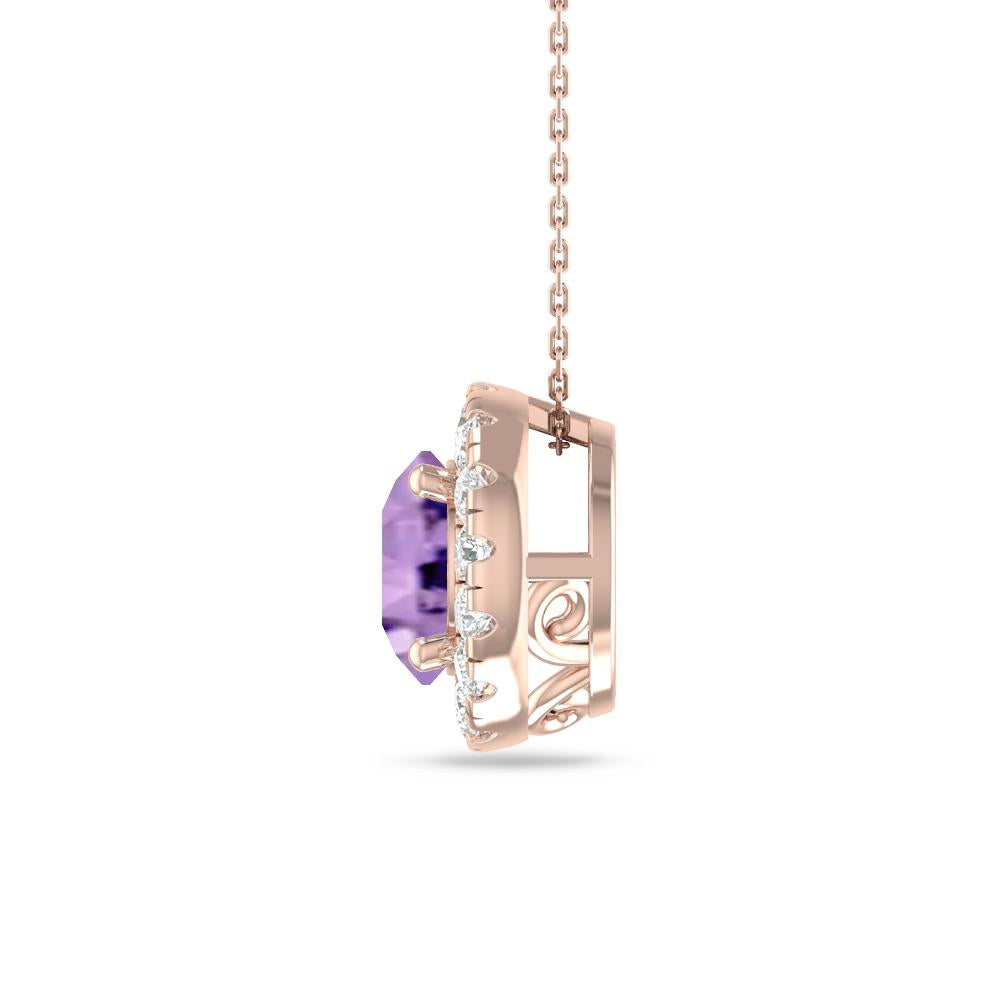 Rose Gold - Amethyst