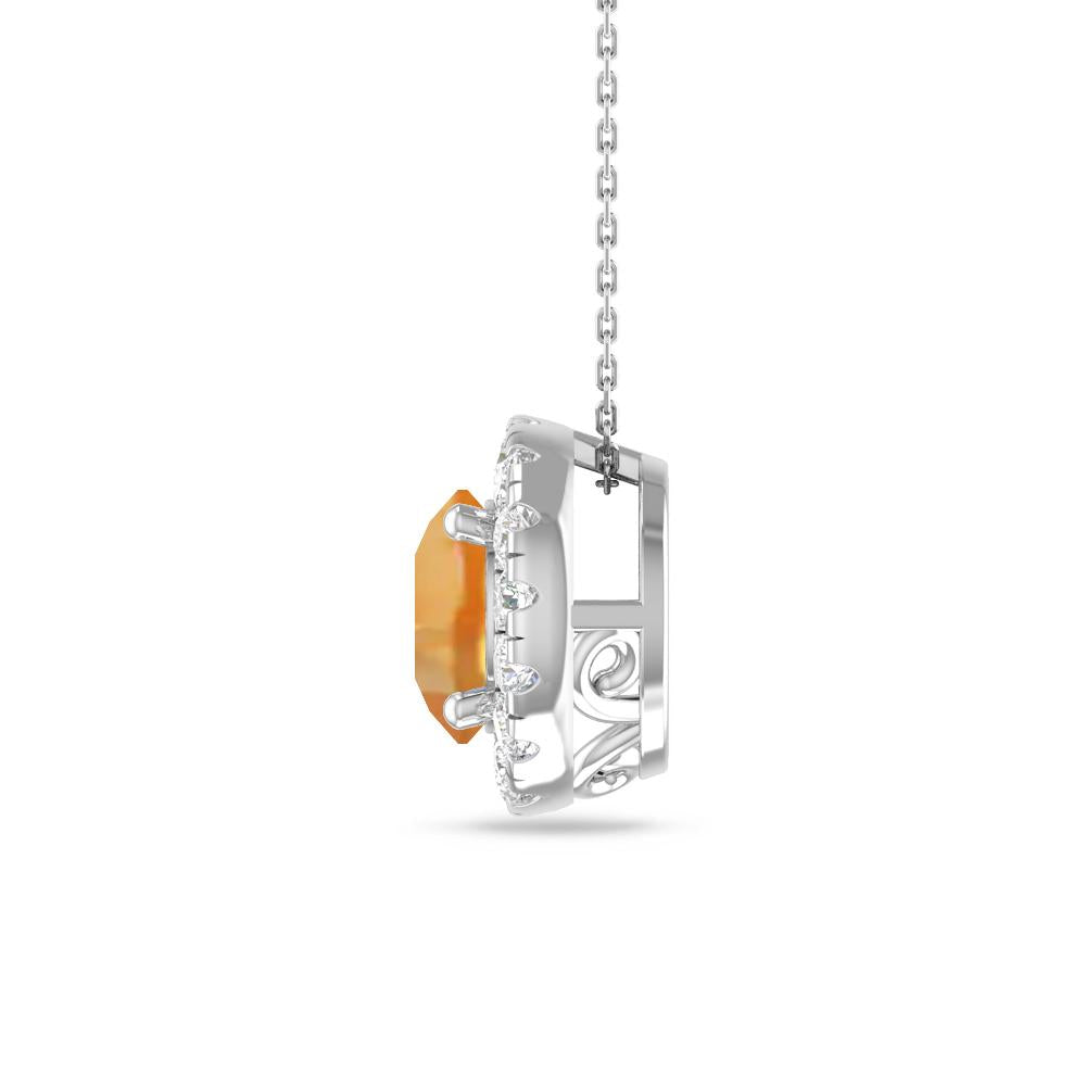 White Gold - Citrine