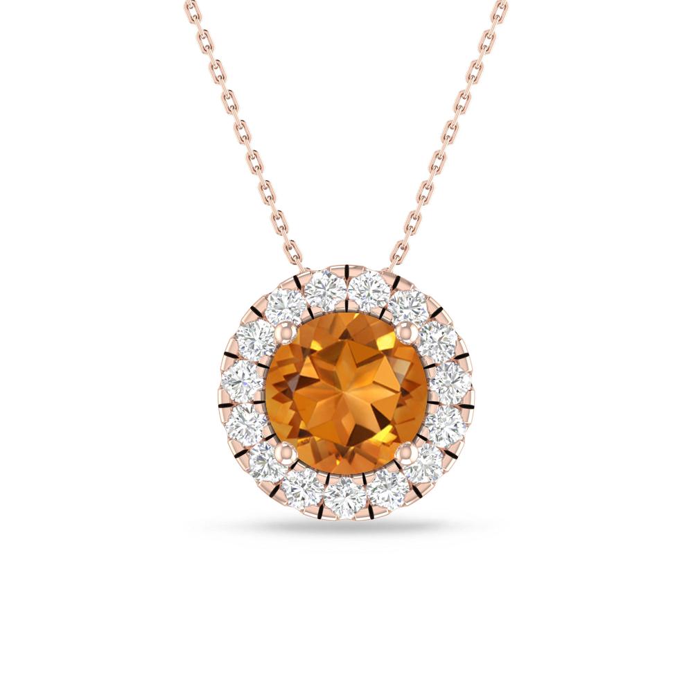 Rose Gold - Citrine
