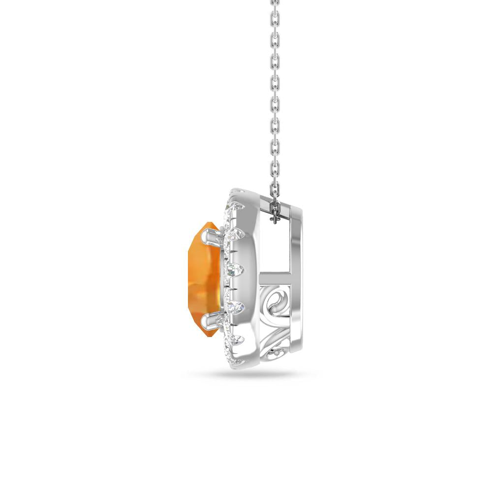 White Gold - Citrine