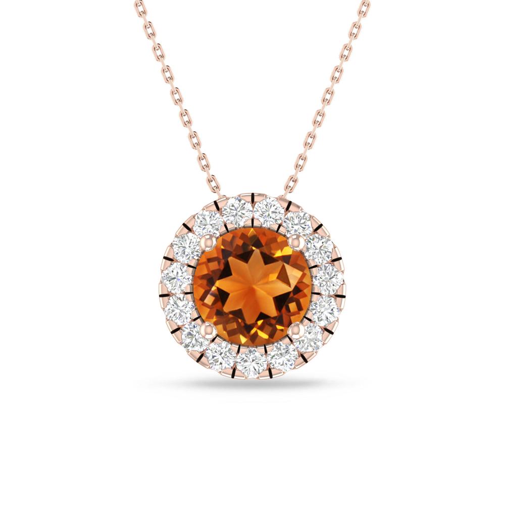 Rose Gold - Citrine