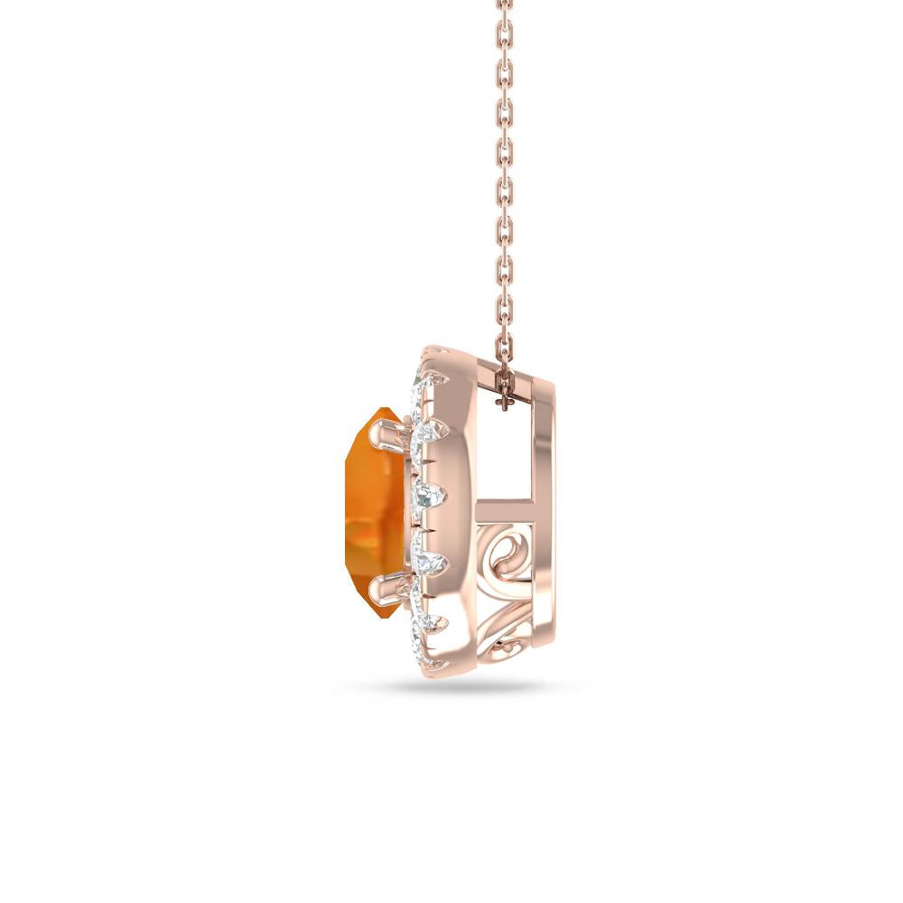 Rose Gold - Citrine