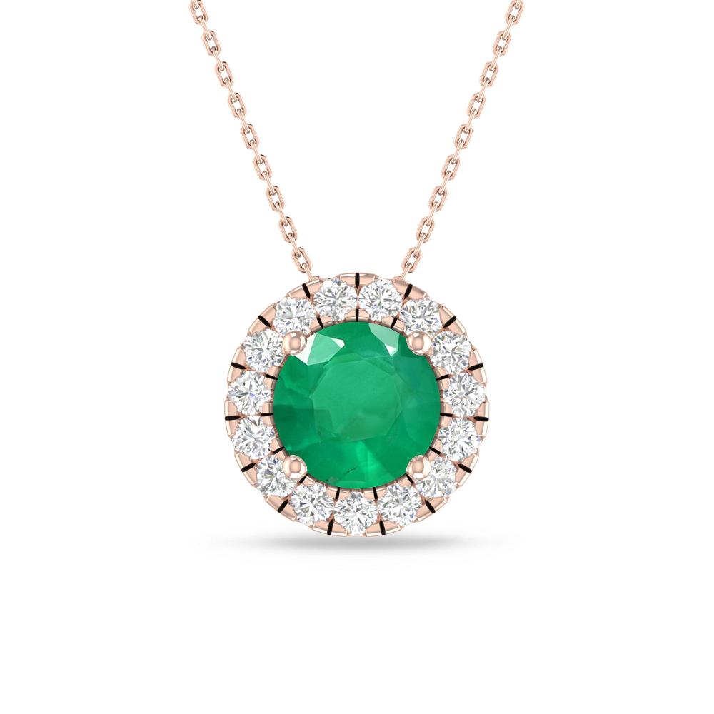 Rose Gold - Emerald