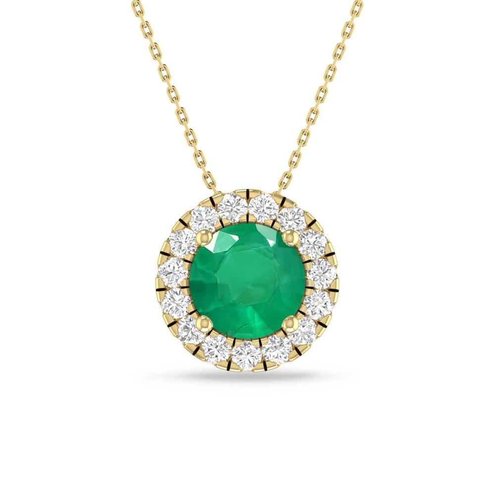 Yellow Gold - Emerald