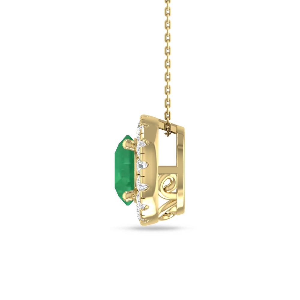 Yellow Gold - Emerald