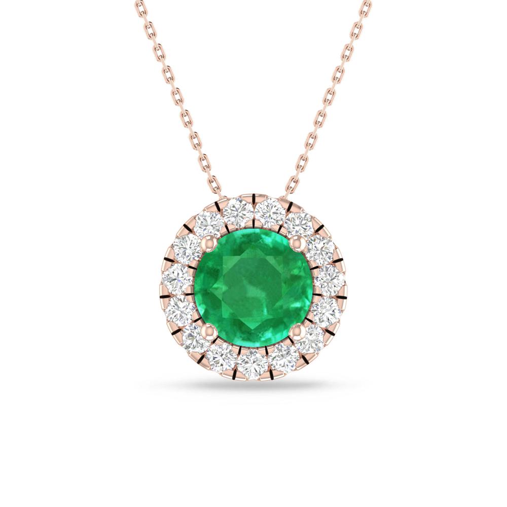 Rose Gold - Emerald