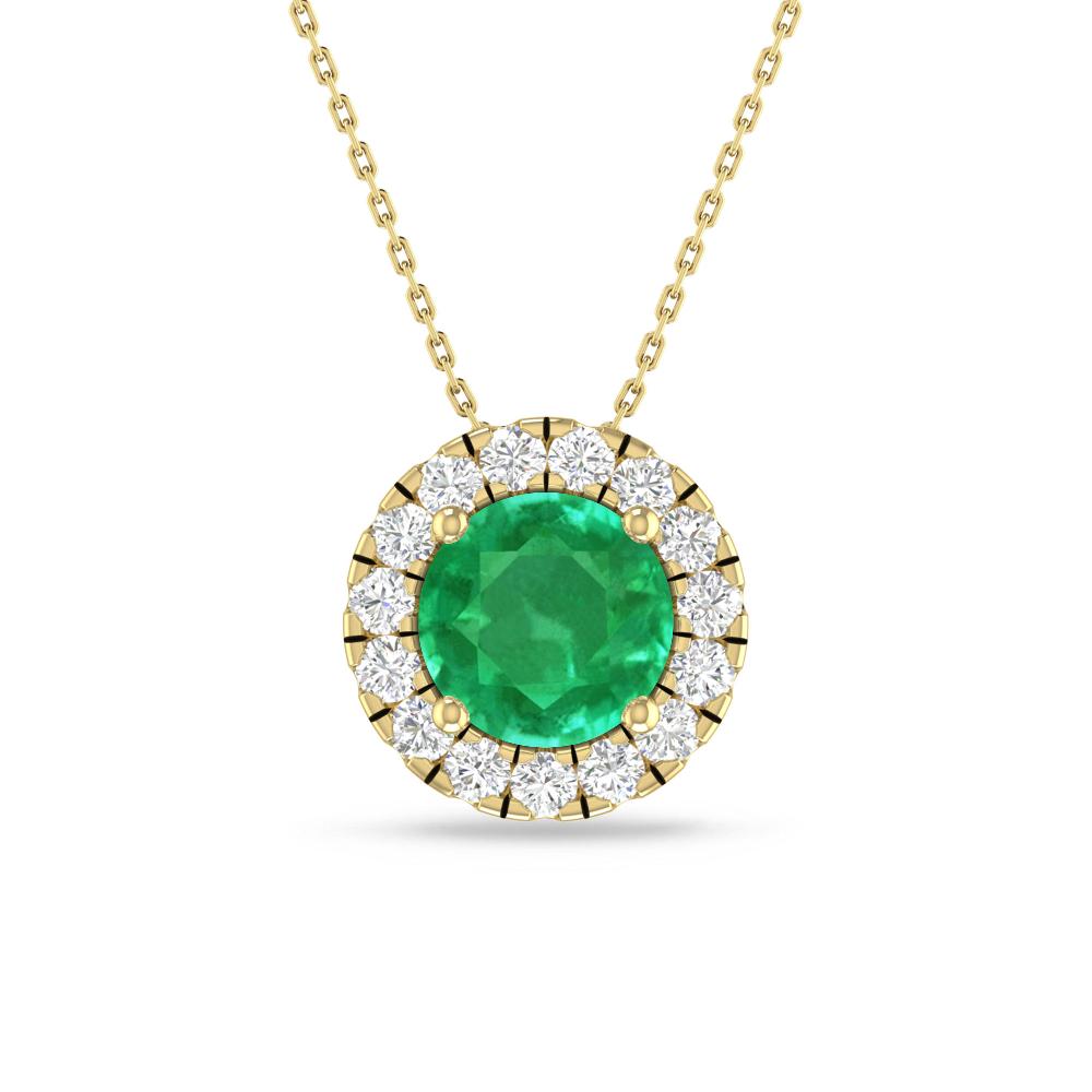 Yellow Gold - Emerald