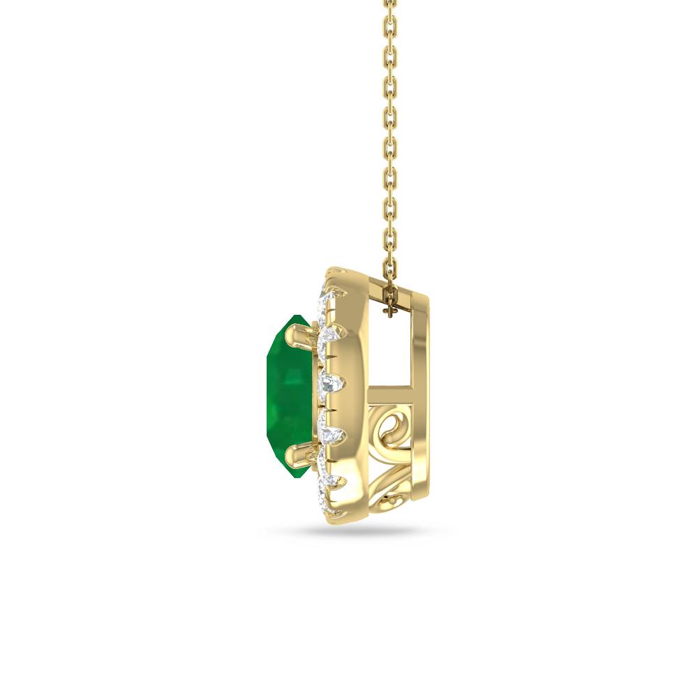 Yellow Gold - Emerald