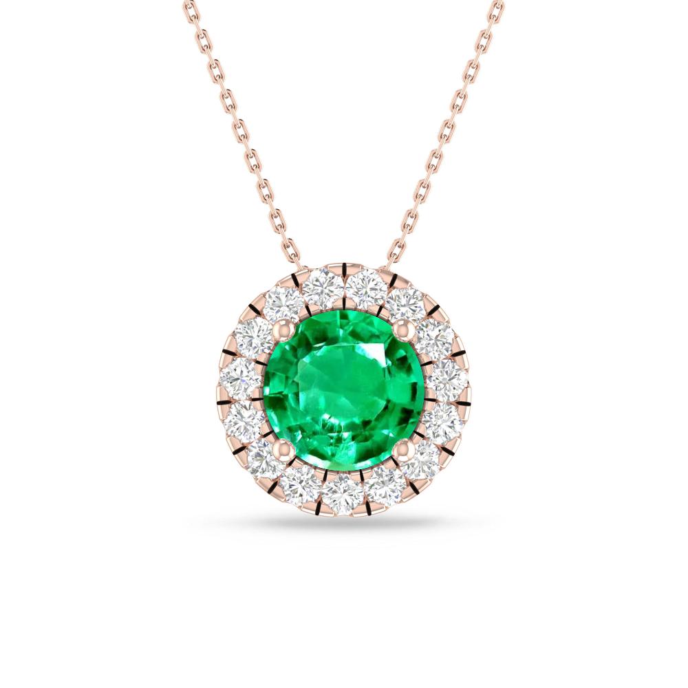 Rose Gold - Emerald