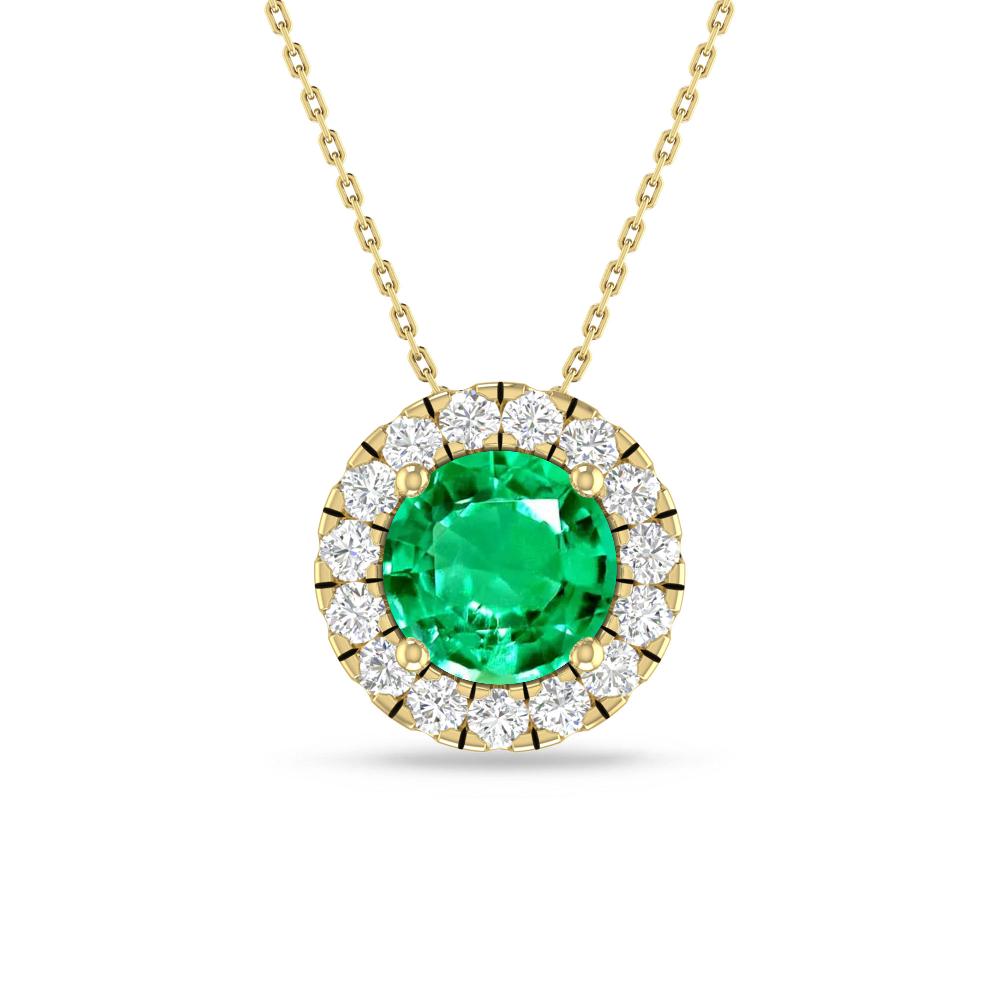Yellow Gold - Emerald
