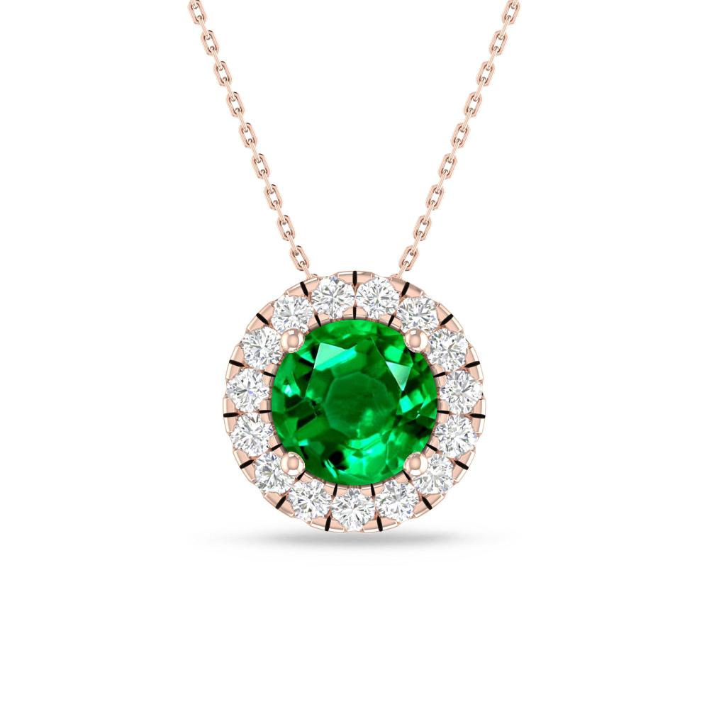 Rose Gold - Emerald