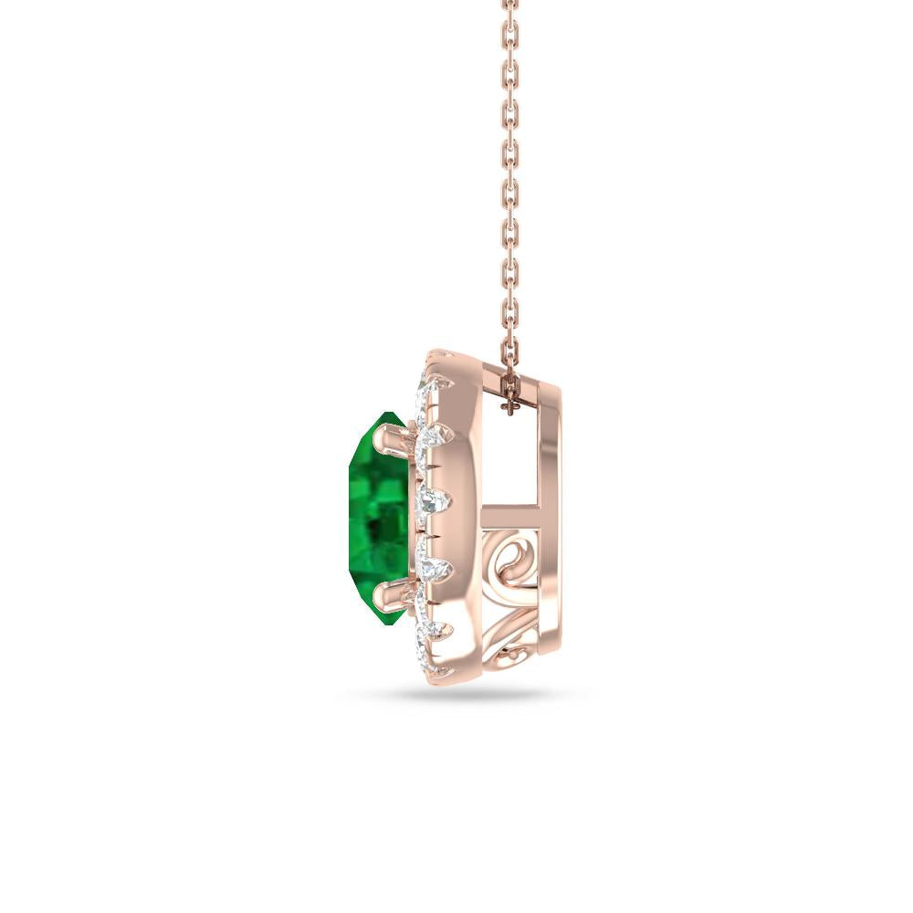 Rose Gold - Emerald