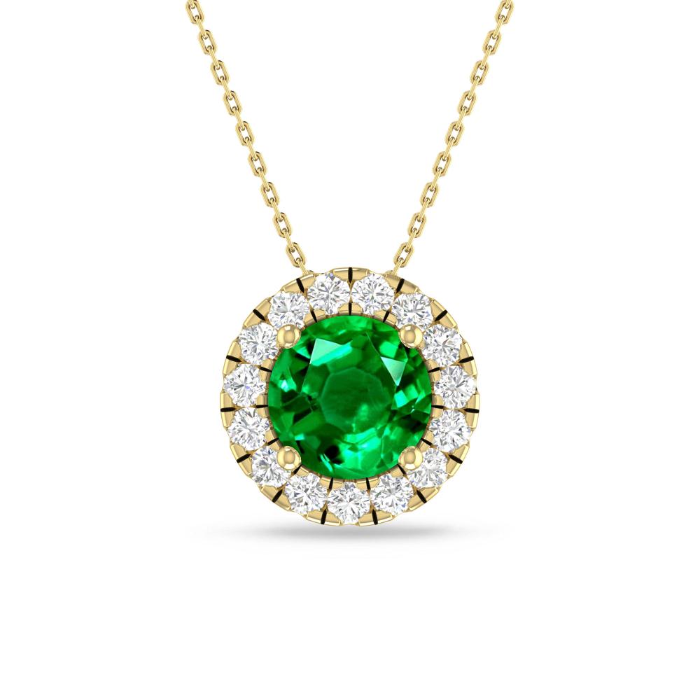 Yellow Gold - Emerald