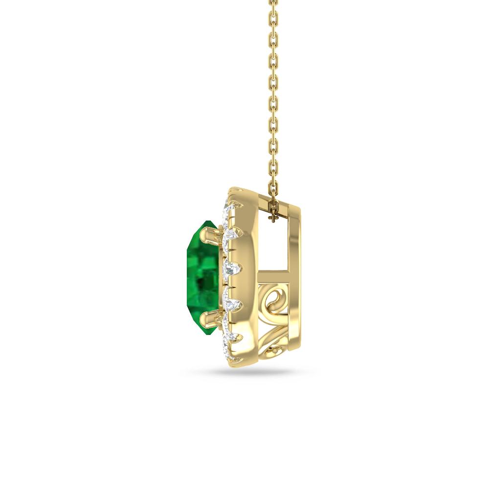 Yellow Gold - Emerald