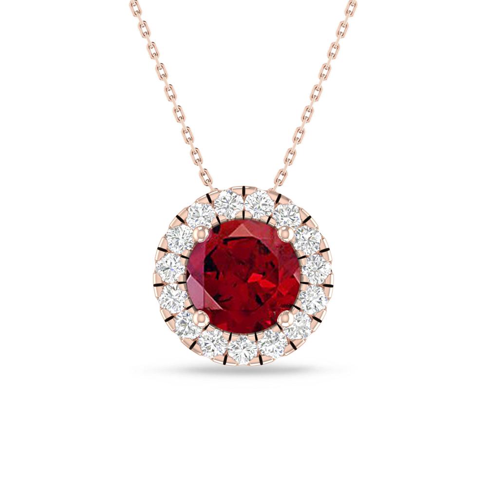 Rose Gold - Garnet
