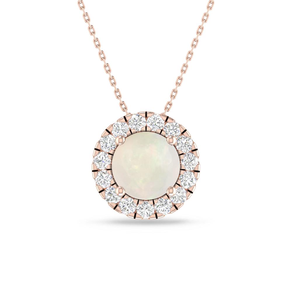 Rose Gold - Opal
