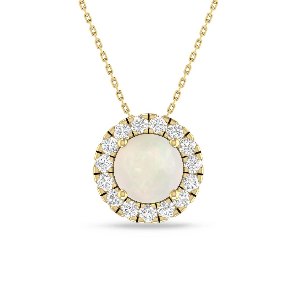 Yellow Gold - Opal
