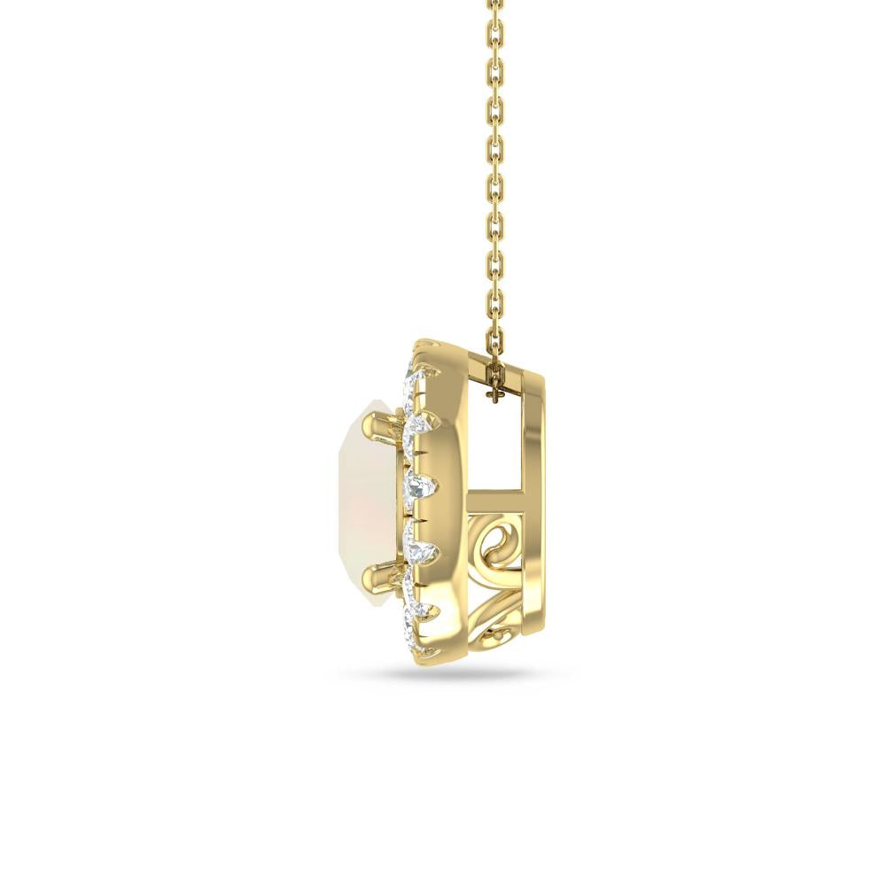 Yellow Gold - Opal