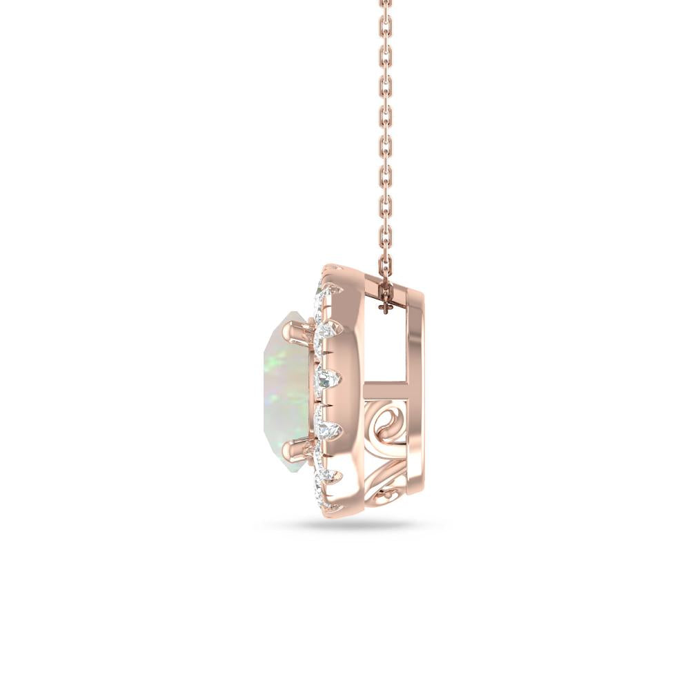 Rose Gold - Opal