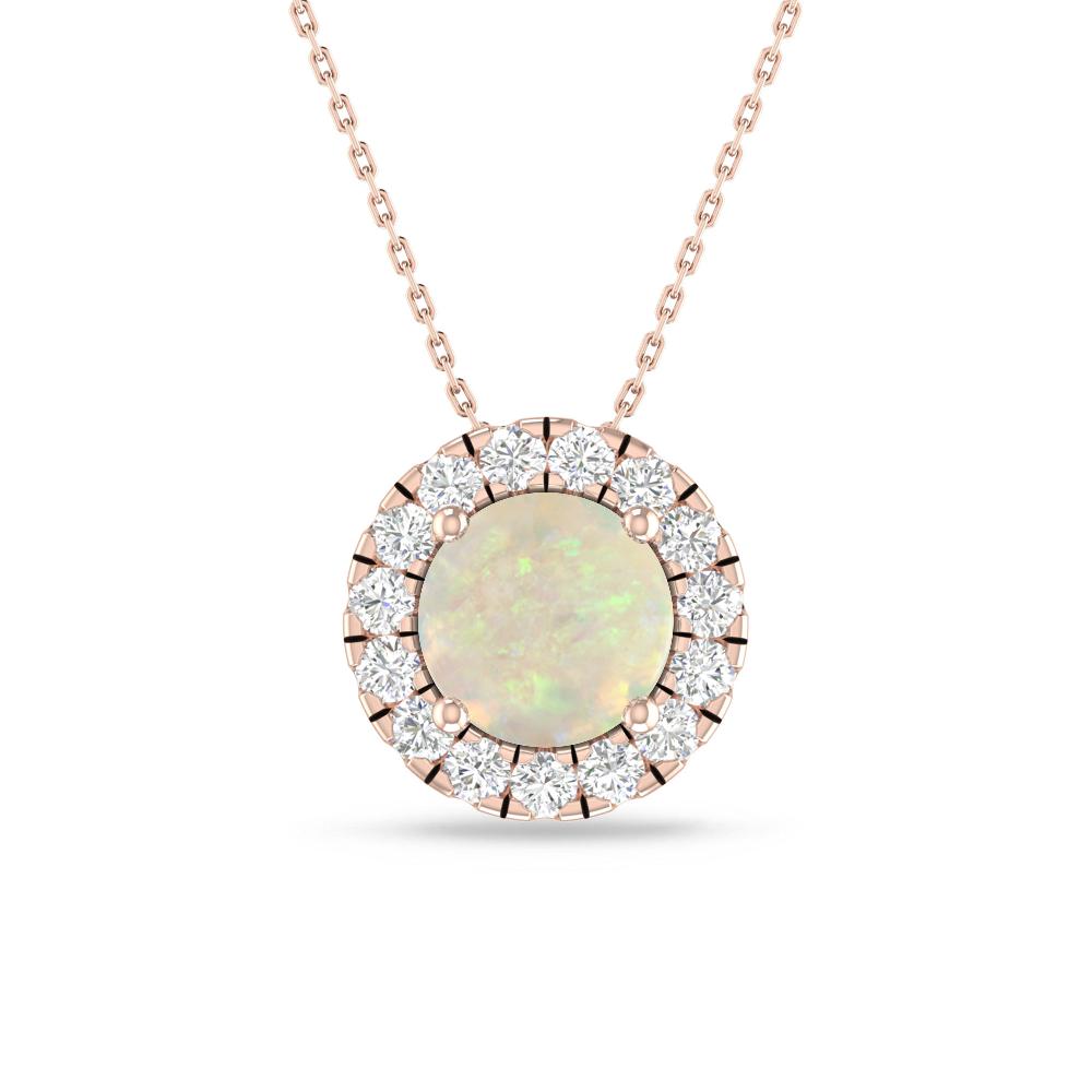 Rose Gold - Opal