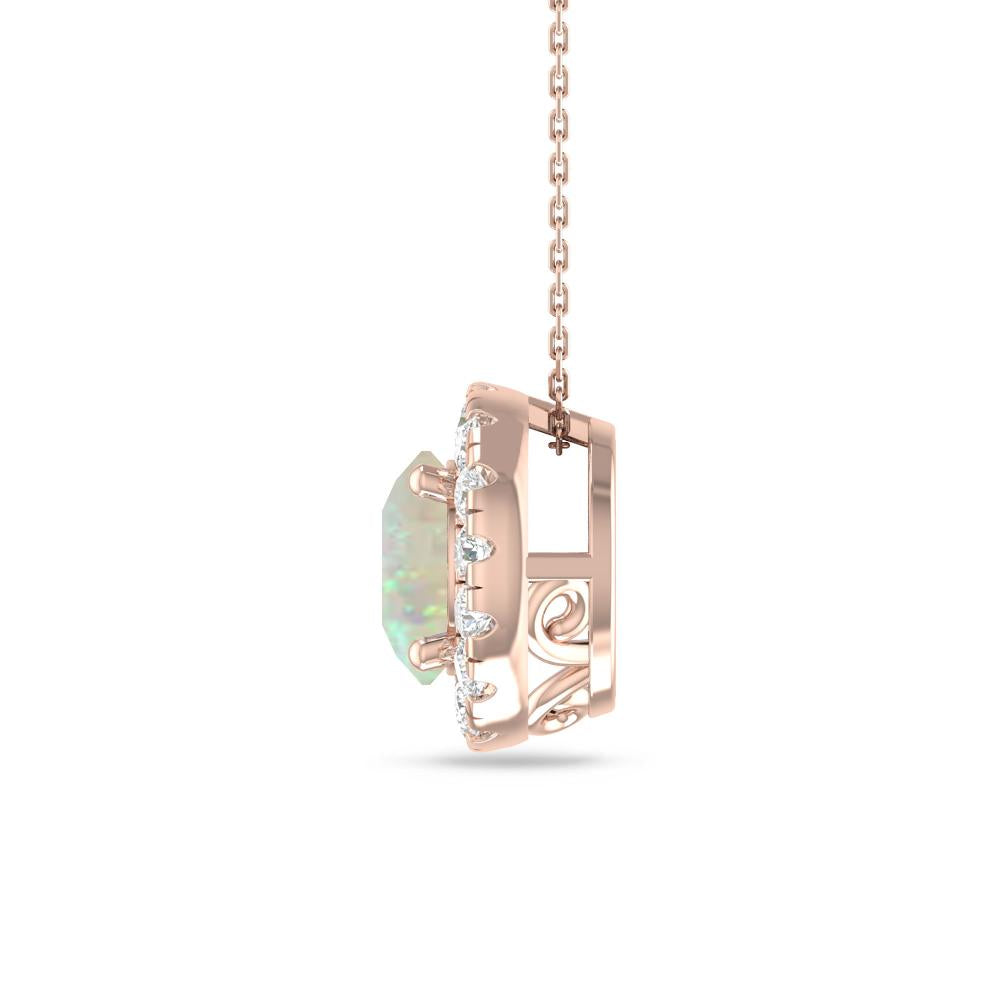 Rose Gold - Opal