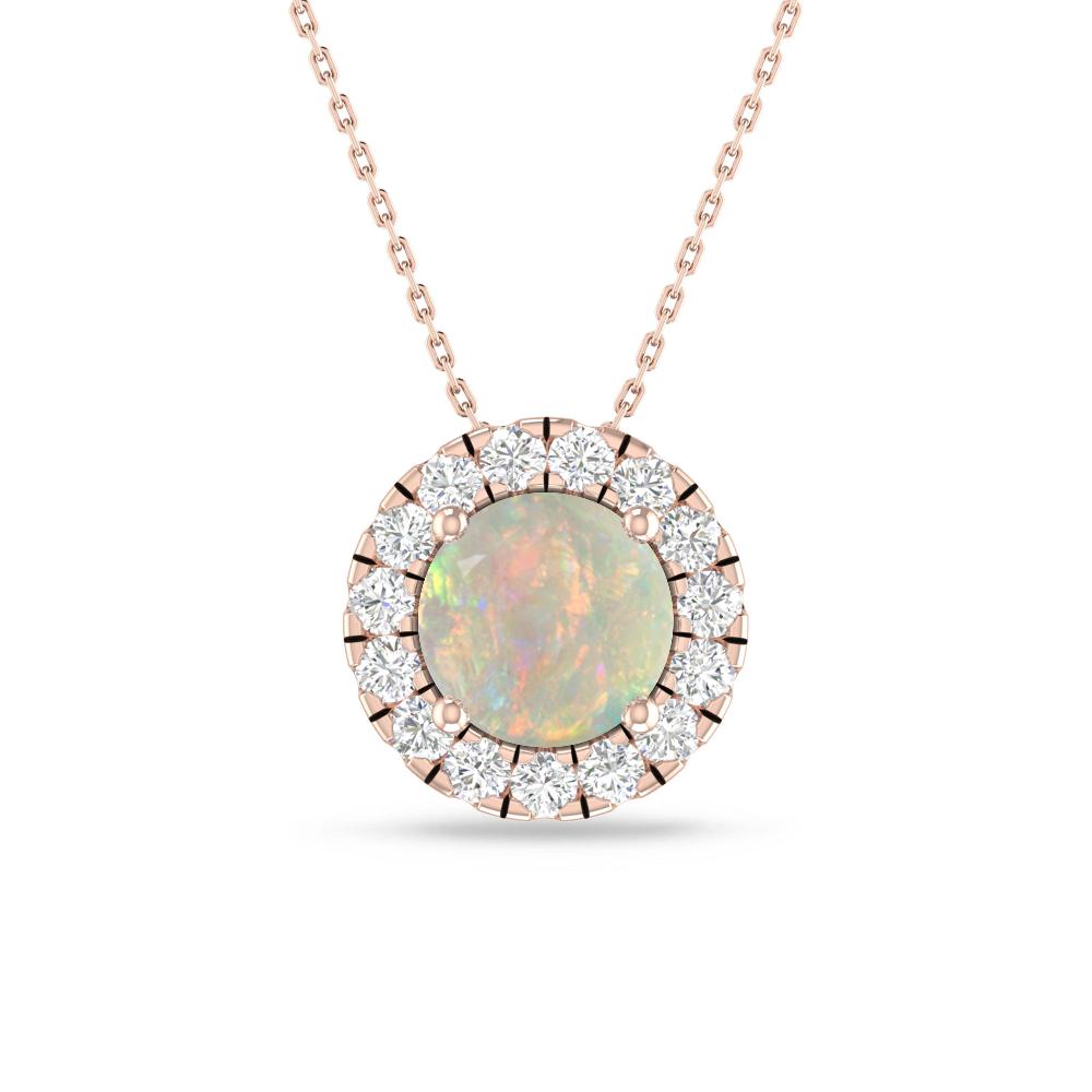 Rose Gold - Opal