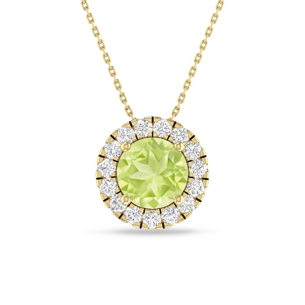 Yellow Gold - Peridot