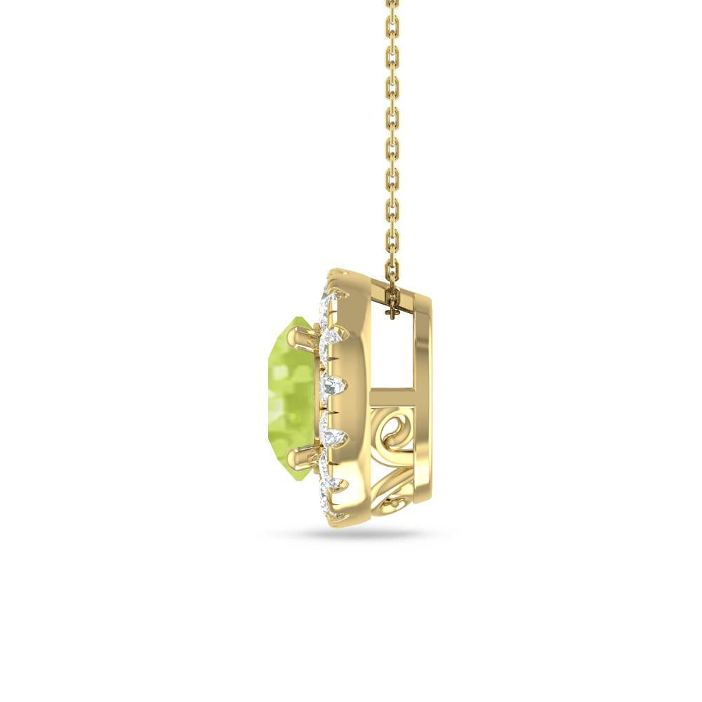 Yellow Gold - Peridot